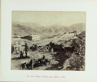 1890s Photo Album Of India Pakistan Scenic Railway 22 Photographs Albumen Rare