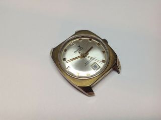 Vintage Gents Mechanical Watch Cronel Eb8800 Date - - Spare Repair