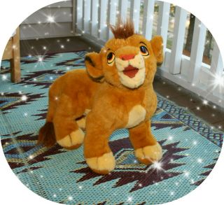 Vintage Douglas Cuddle Toys Simba Large Disney The Lion King Stuffed Plush Rare