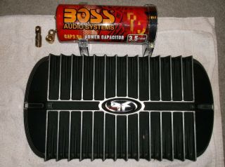Old School Rockford Fosgate Punch 800.  2 Amplifier,  3.  5 Cap Rare 2 - Channel
