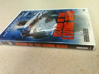 Rare OOP Intervision Severin ISLAND OF THE LIVING DEAD DVD Horror Gore Zombies 2