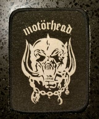Rare Vintage 1979 Motorhead Sew On Badge Patch