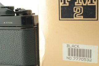 Rare 777xxxx [BOX Exc,  5] Nikon FM2 fm2n Black Late Model Film Camera Japan 2