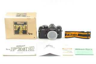 Rare 777xxxx [BOX Exc,  5] Nikon FM2 fm2n Black Late Model Film Camera Japan 3
