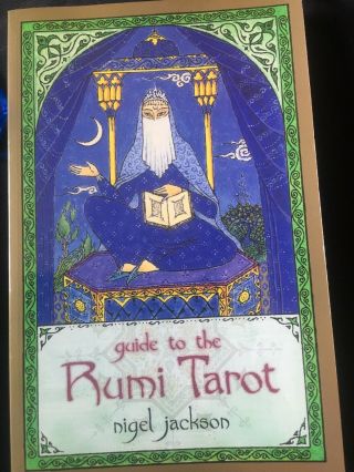 Rumi Tarot By Nigel Jackson (book Too) Oop And Rare