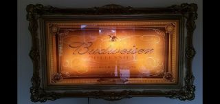 1999 Anheuser - Busch Budweiser Millennium Beer Sign Bar Light,  Rare Nr