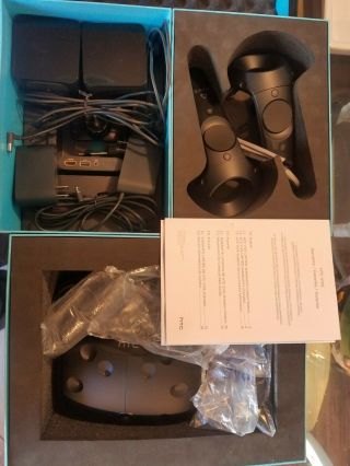 HTC Vive Virtual Reality System - Rarely Complete - 3