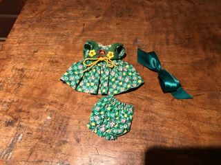 Vogue Ginny Tiny Miss Outfit 42 From 1954 Floral Version
