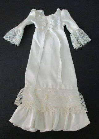 Vintage Mod Barbie 3361 Sweetheart Satin Wedding Dress