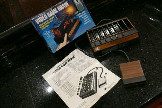 Atari 2600 Video Computer Console Cartridge Video Game Brain Very Rare