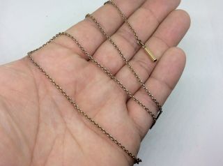 Antique Victorian 9ct Gold Filled Necklace Chain