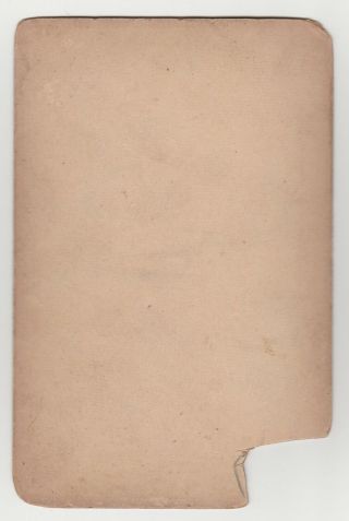 1895 Newsboy Cabinet card of Jouett Meekin.  RARE 2