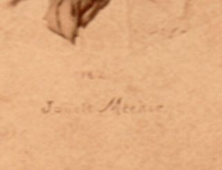 1895 Newsboy Cabinet card of Jouett Meekin.  RARE 3