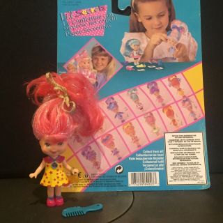Lil Secrets 1993 Vintage Doll Mattel Rare 90s Toy With Comb And Card