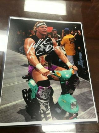 Billy Gunn Dx Signed Rare 8x10 Autographed Wwe Aew Legend Wrestling Icon Nxt