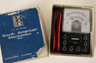 Vintage Pocket Volt OHM Meter 2