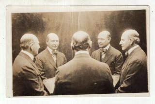 Antique Real Photo Post Card Trick Mirror Photography Five Views Of A Man