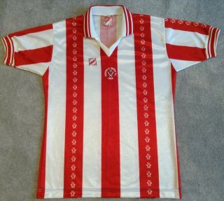 ⚔ Ultra Rare Sheffield United Hobbot 1982/1983 Home Football Shirt Medi