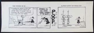 Rare Wizard Of Id Comic Strip Drawn By Brant Parker 12/4/67
