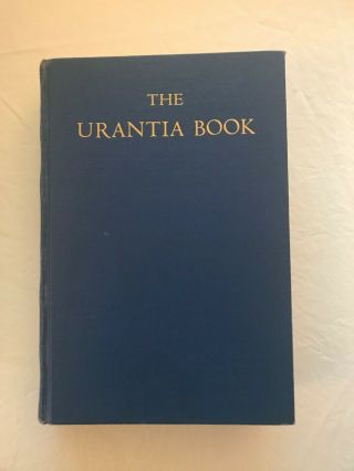 The Urantia Book : (1955,  Hardcover Rare First Printing) Plus Rare Pamphlet