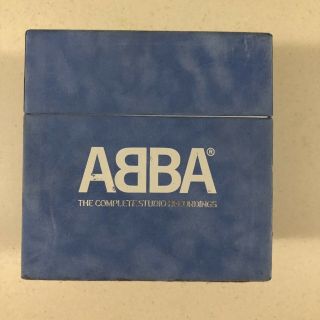 Rare Abba Complete Studio Recordings Box Set - Cd’s,  Dvd’s And Booklets