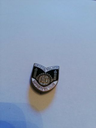 Rare Crystal Palace Supporters Club Gilt Enamel Pin Badge