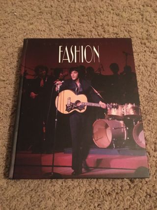 Elvis Ftd Fashion For A King Book Rare