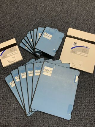 Blue Rare Earth 800 Speed X - Ray Cassettes And Screens - 14 " X17  (6) And 8 " X10 " (8)