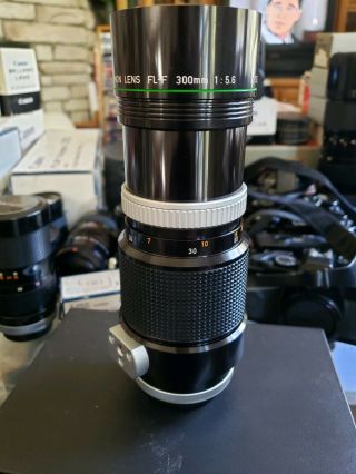 Canon Lens Fl - F 300mm F5.  6 Rare Fluorite Lens