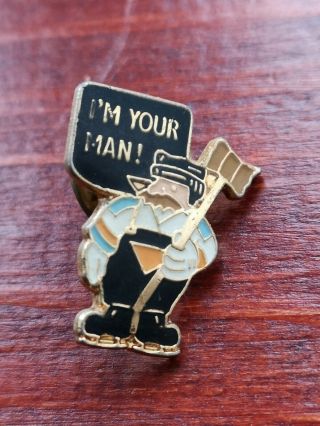 Sheffield Steelers Ice Hockey Jersey Shirt Pin Badge Rare