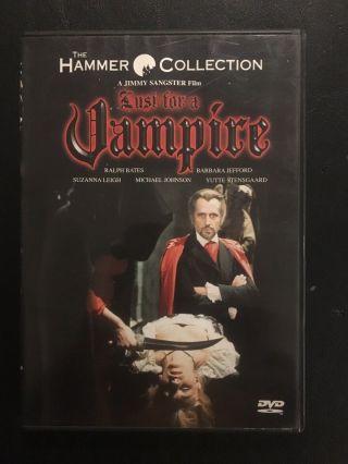 Rare Oop Lust For A Vampire (dvd Anchor Bay 2001) Hammer Ralph Bates