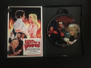 RARE OOP Lust for a Vampire (DVD Anchor Bay 2001) Hammer Ralph Bates 3