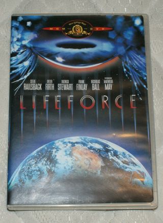 Lifeforce (dvd,  1998) Rare Horror Cannon Films Tobe Hooper Vampires Sleaze