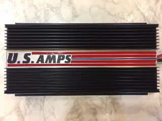 Us Amps Old School Amplifier Amp Rare