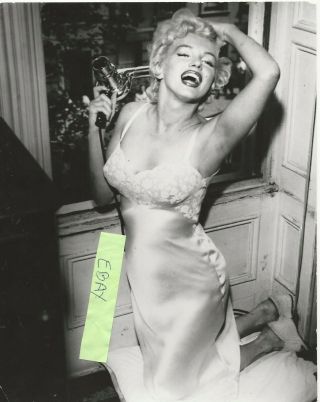 Marilyn Monroe 9 X 7 Archive Rare 1970 