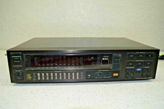 Sony Seq - 333es Stereo Graphic Equalizer Spectrum Analyzer Shape,  Rare