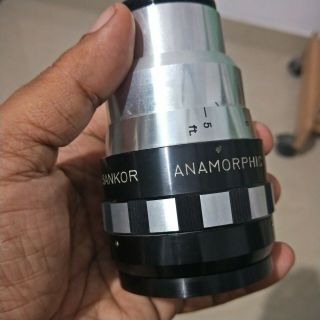 Sankor 16C Anamorphic lens - 2x Squeeze,  Flares - King of Anamorphics Rare 2