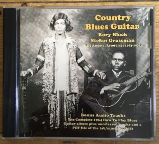 Stefan Grossman - Country Blues Guitar: Rare Archival Recording 1963 - 1971 Cd