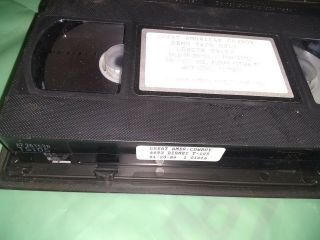 Disney Great American Cowboy VHS Rare demo tape SH 3
