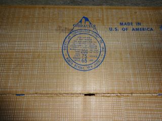 Vintage 1961original Rare Lionel X 666 0 - 27 Promotional Set Box Jc Penny 