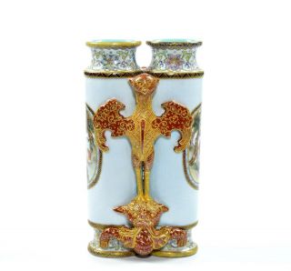 A Very Rare Chinese Famille Rose Porcelain " Champion " Vase