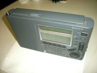 Rare Sony ICF - SW77 Multi Band World Radio Receiver,  Fantastic Shape 2