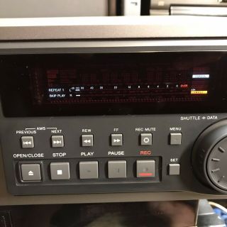 Sony Model PCM - R700 DAT Digital Audio Recorder 4 Head RCA A/V Cord VTG Rare 2