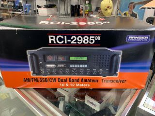 Ranger Rci - 2985dx Ssb/cw Dual Band Amateur Transceiver - 10 & 12 Meters - Rare