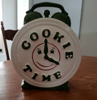 Cookie Time Treasure Craft Mexico Cookie Jar As Seen On Friends Set Rare