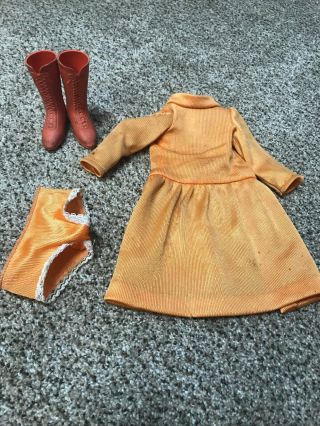 Vintage Ideal Crissy Doll Outfit & Boots Tlc