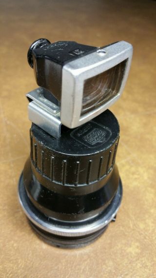Nikkor - 0,  2.  1cm.  For Nikon F.  Rare 2