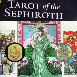 Tarot Of The Sephiroth Deck And Book Set Rare And Oop,  Never Opened