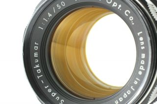 [Rare Near 8 Elements] Pentax Takumar 50mm f1.  4 Lens M42 from JAPAN 3