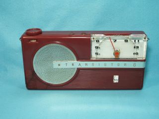 Rare 1950s Vintage Sony Tr - 6 Historical Transistor Radio